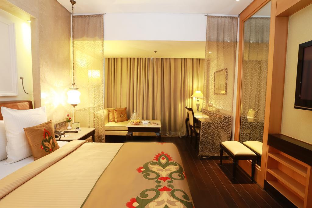 The Ashok, New Delhi Nova Deli Quarto foto A room at the Taj Bengal
